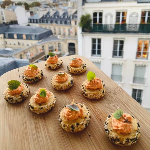 Pièce cocktail Sablé parmesan