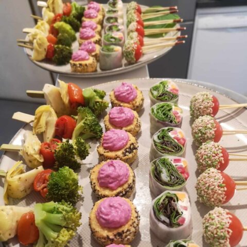 Pièces cocktail salées froides