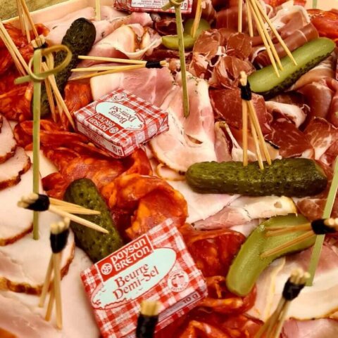 Planche de charcuterie