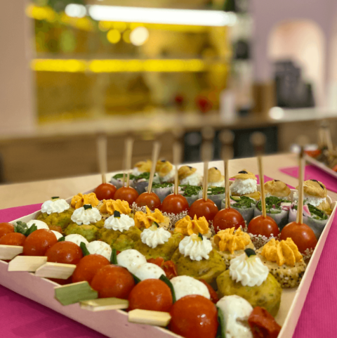 Plateau cocktail salé froid