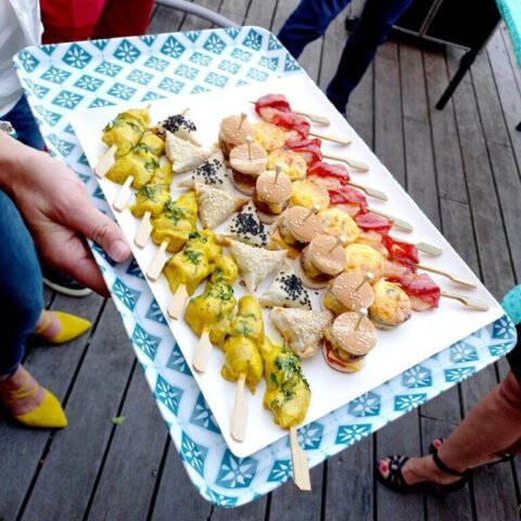 Plateau traiteur salé chaud