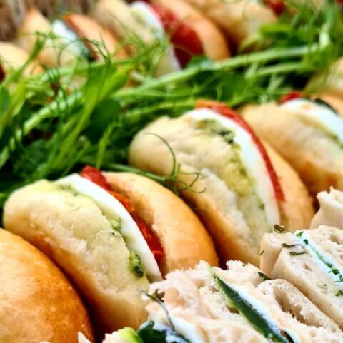 Plateau traiteur veggie